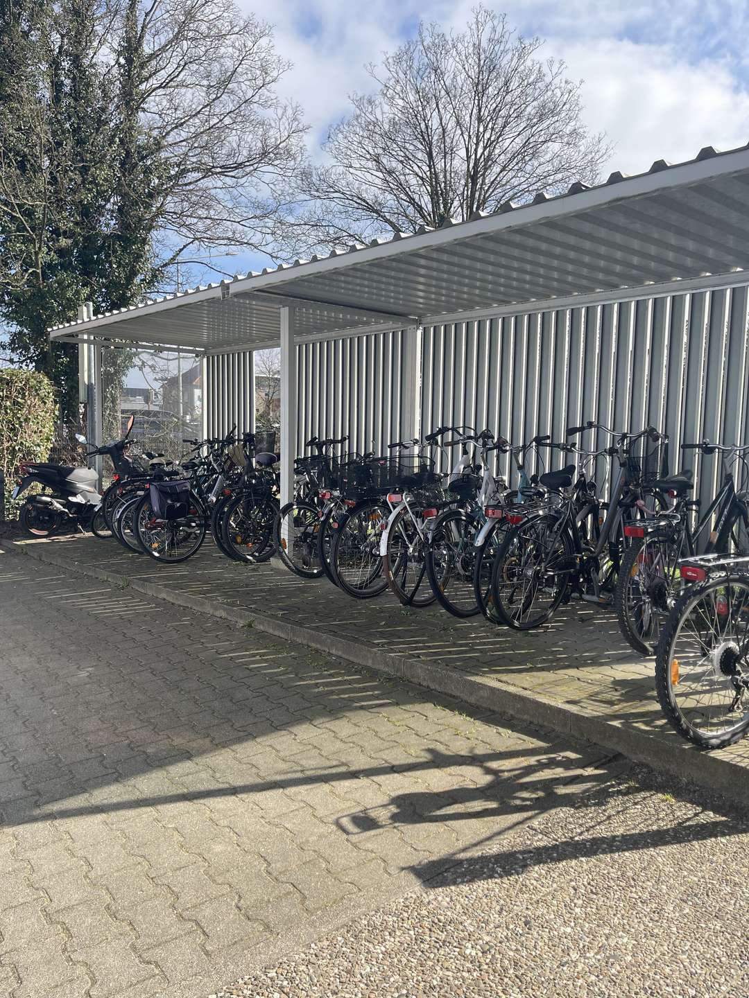 Stellplatz für Fahrräder