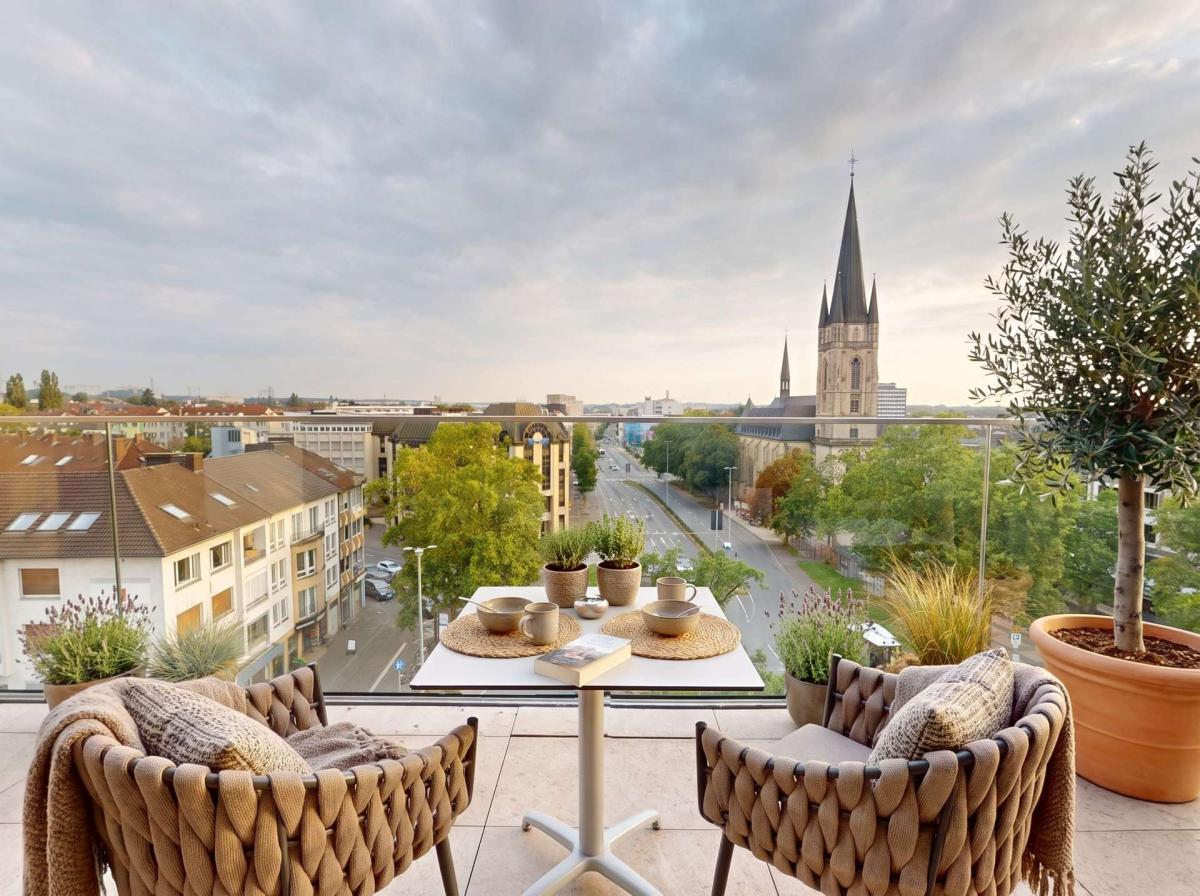 Rooftop-Bar 6. OG Terrasse