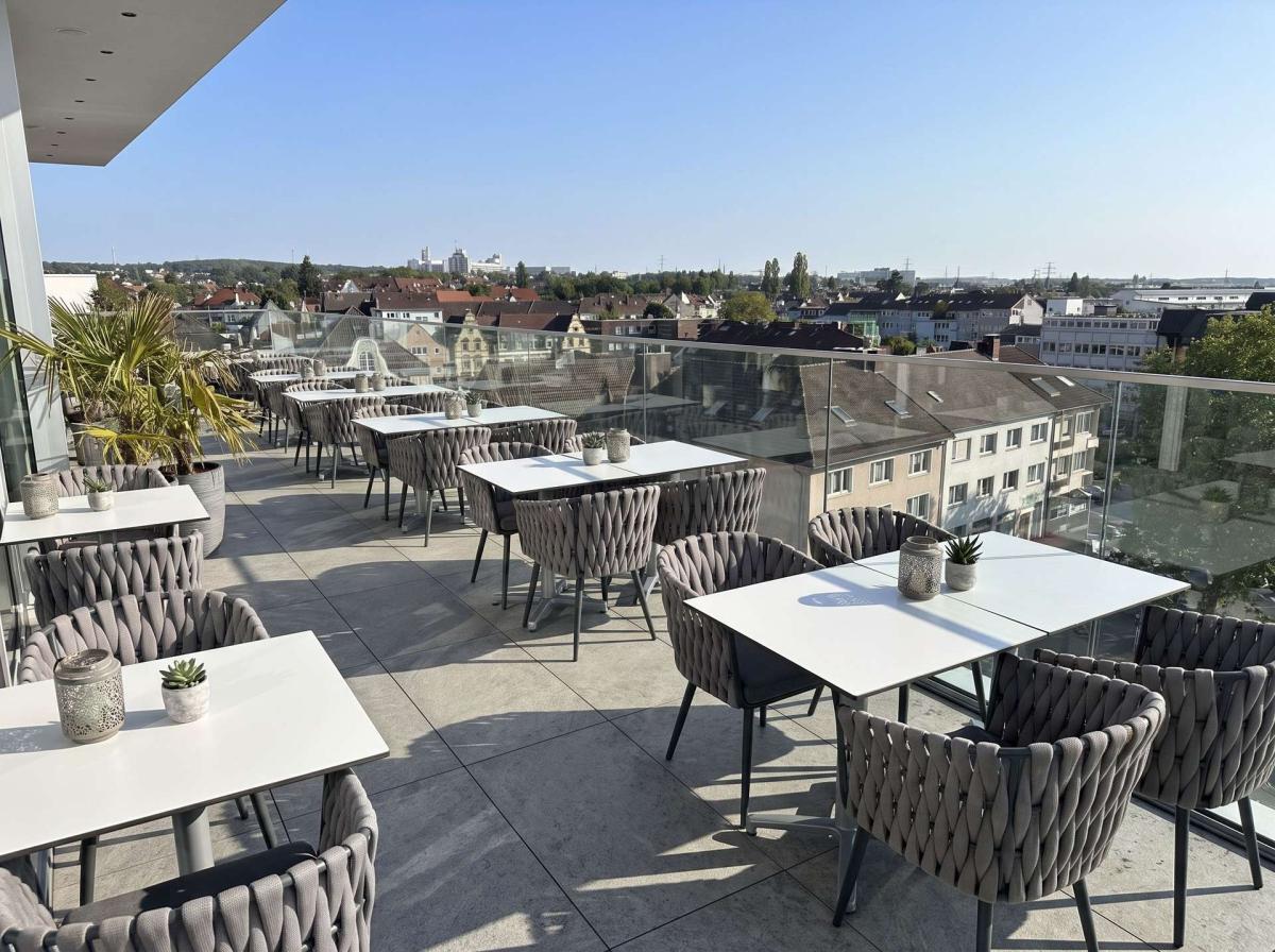 Rooftop-Bar 6. OG Terrasse