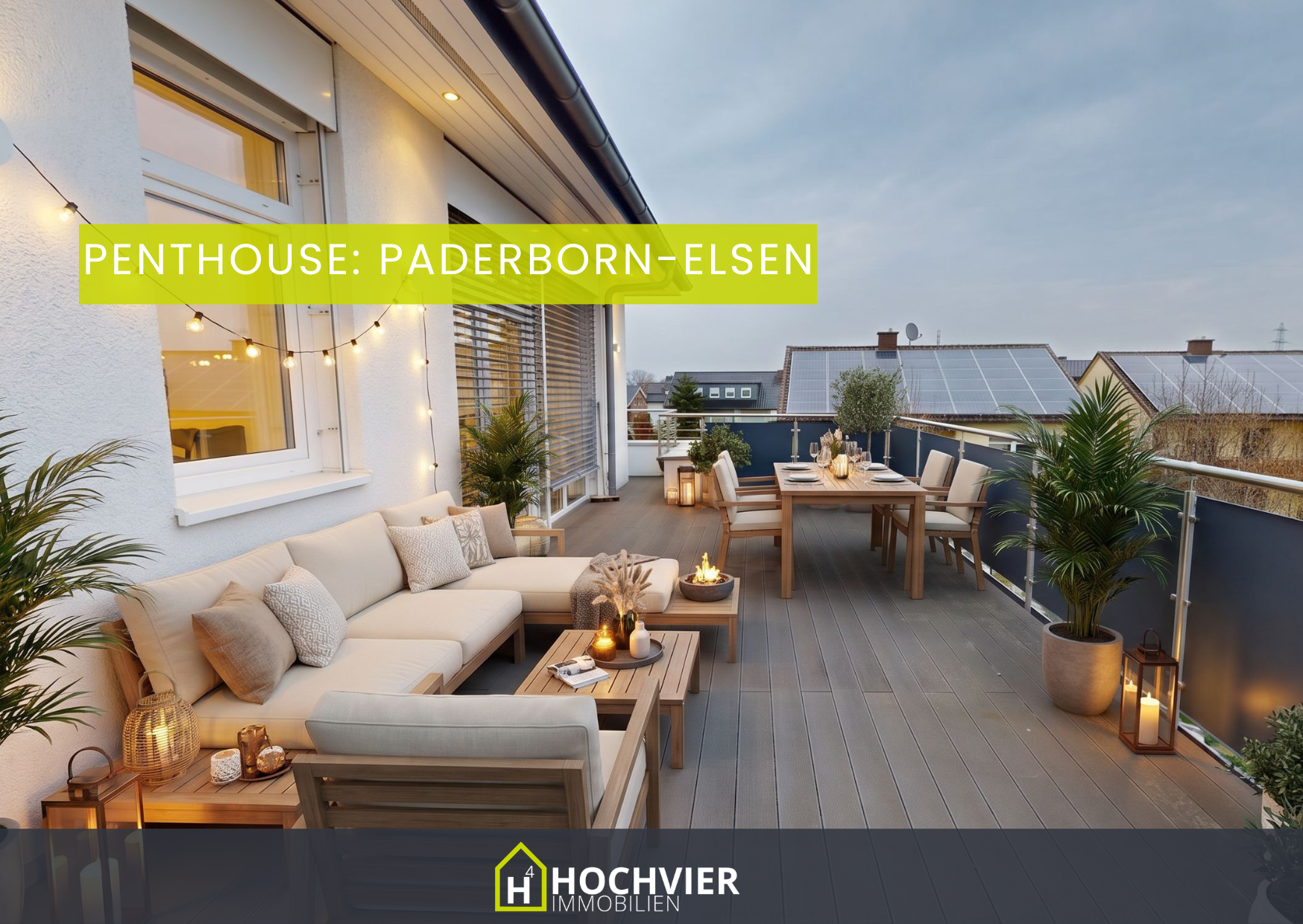 Penthouse: Exklusive Dachwohnung mit vielen Vorteilen - Elsen